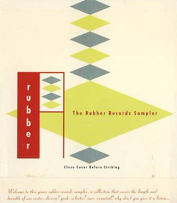Various : The Rubber Records Sampler (CD, Comp, Promo)