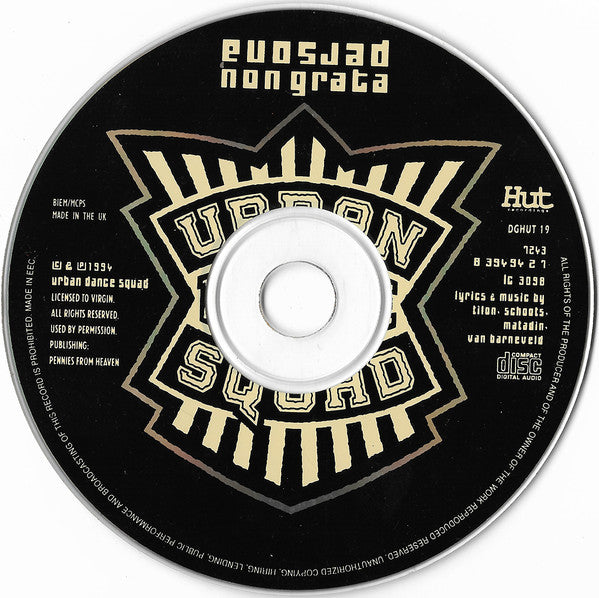Urban Dance Squad : Persona Non Grata (CD, Album, Dig)