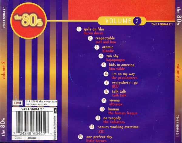 Various : The 80s: Volume 2 (CD, Comp)