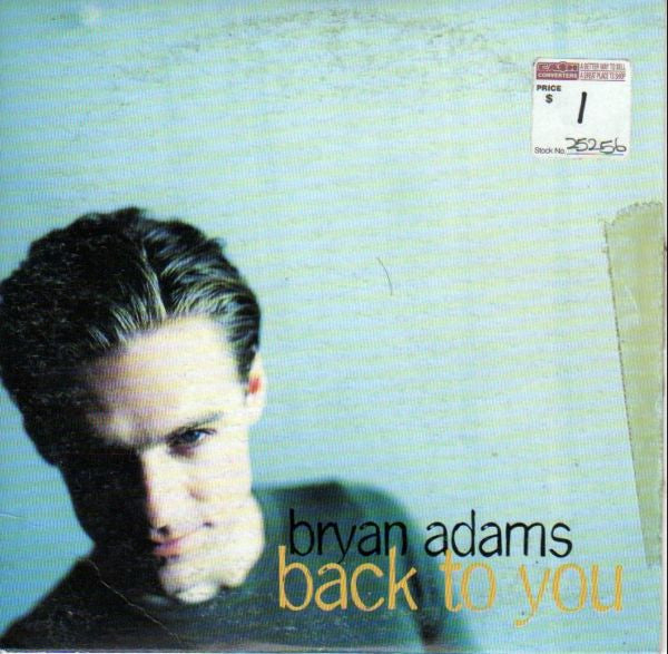 Bryan Adams : Back To You (CD, Single, Car)