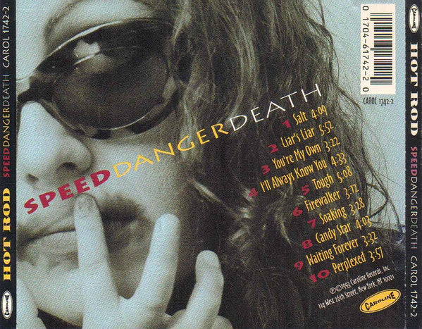 Hot Rod (7) : Speeddangerdeath (CD, Album)