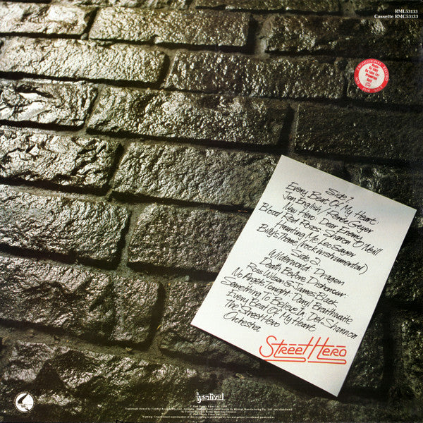 Various : Street Hero (The Original Soundtrack From The Motion Picture) (LP, Album, Gat)