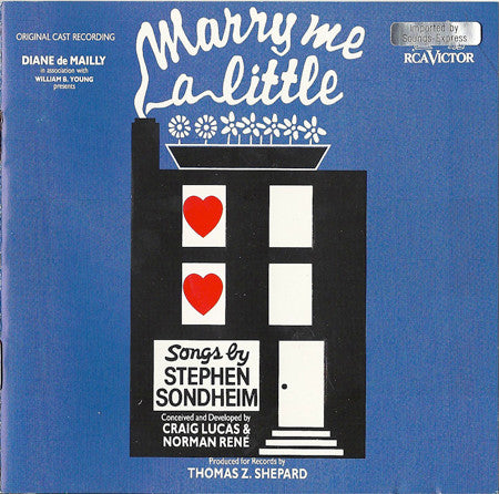 Stephen Sondheim : Marry Me A Little (Original Cast Recording) (CD)