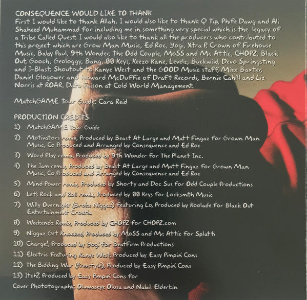 Consequence (2) : A Tribe Called Quence (1995-2004) (CD, Mixtape)