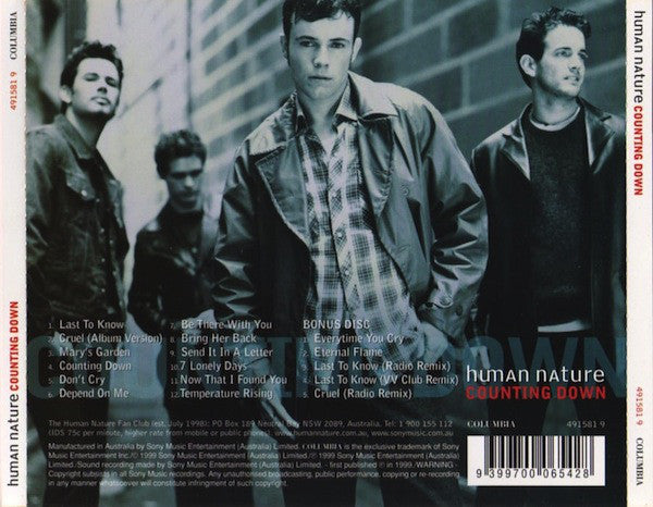 Human Nature : Counting Down (CD, Album, Enh + CD + Ltd)