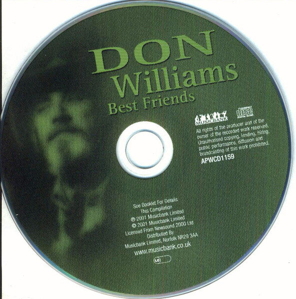 Don Williams (2) : Best Friends (CD, Comp)