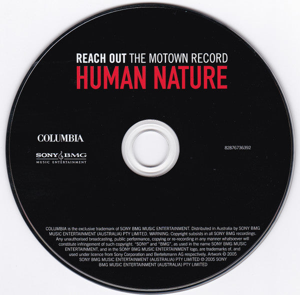 Human Nature : Reach Out (The Motown Record) (CD, Album)