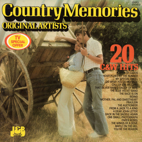 Various : Country Memories (LP, Comp)