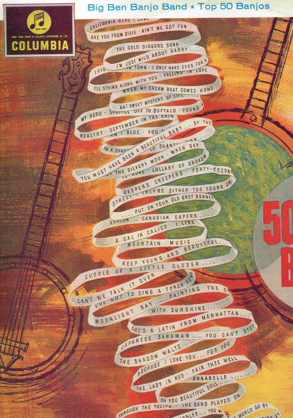 The Big Ben Banjo Band : Top 50 Banjos (LP)