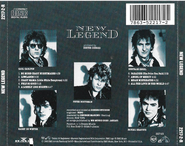 New Legend : New Legend (CD, Album)