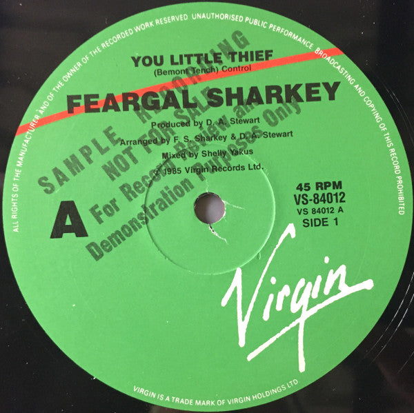 Feargal Sharkey : You Little Thief (12", Single)