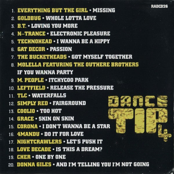 Various : Dance Tip 4 (CD, Comp)