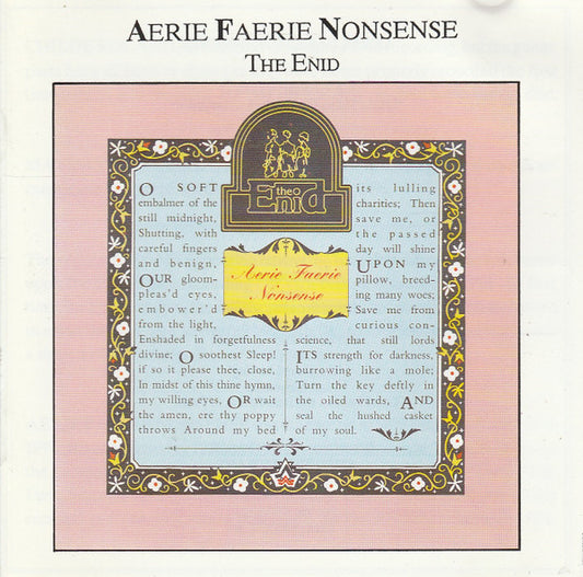 The Enid : Aerie Faerie Nonsense (CD, Album, RE)