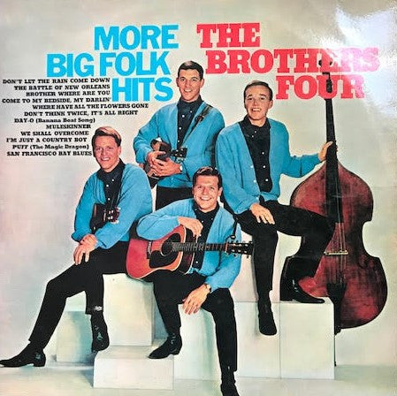 The Brothers Four : More Big Folk Hits (LP, Album, Mono)