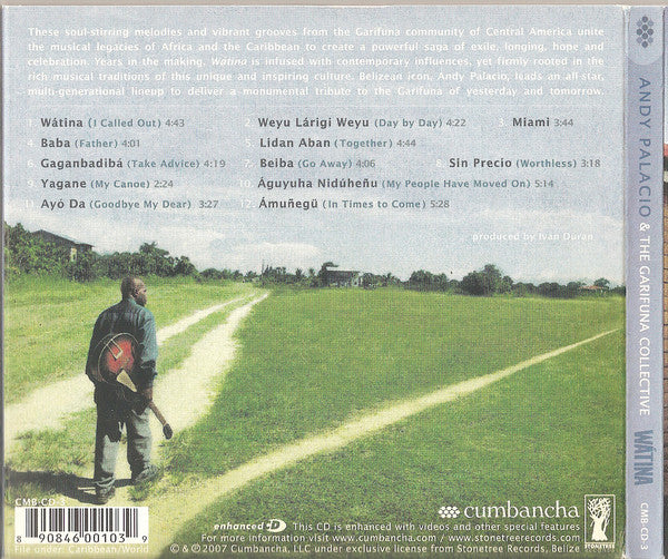 Andy Palacio & The Garifuna Collective : Wátina (CD, Album, Enh, Dig)