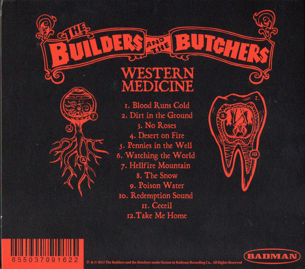 The Builders And The Butchers : Western Medicine (CD, Album, Dig)