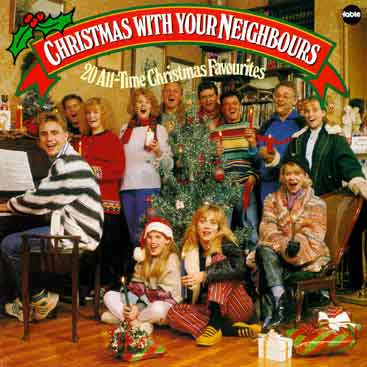 Cast From Neighbours : Christmas With Your Neighbours (LP, Album)