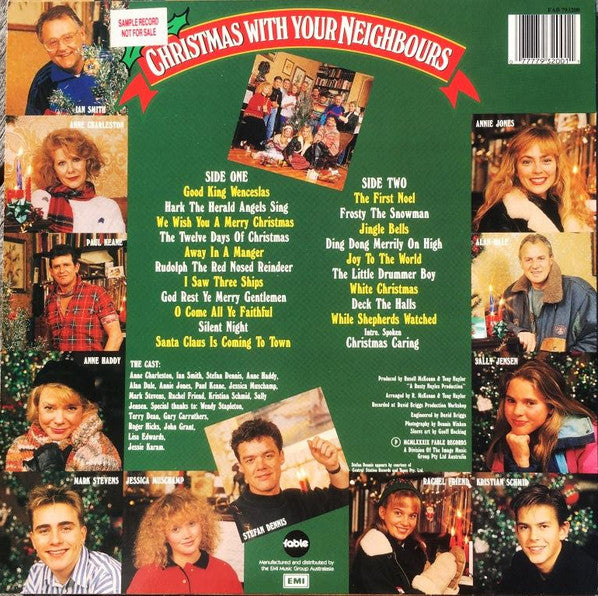Cast From Neighbours : Christmas With Your Neighbours (LP, Album)