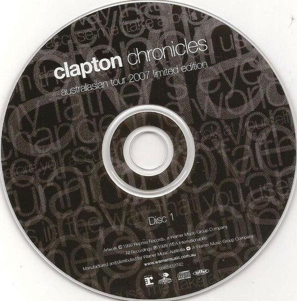 Eric Clapton : Clapton Chronicles (The Best Of Eric Clapton) (2xCD, Comp, Ltd)