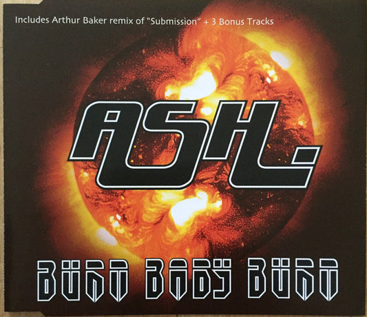 Ash : Burn Baby Burn (CD, Single)