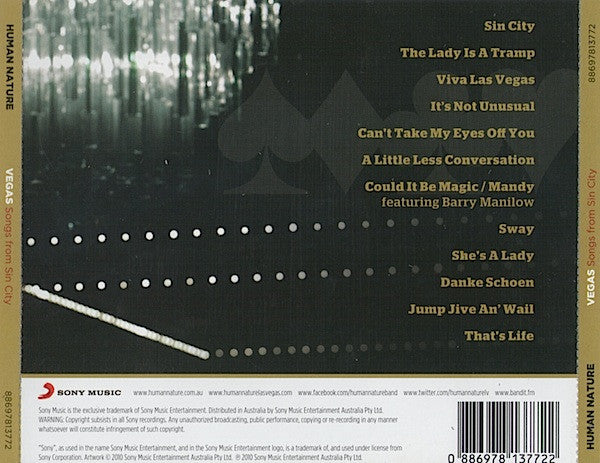Human Nature : Vegas: Songs From Sin City (CD, Album)