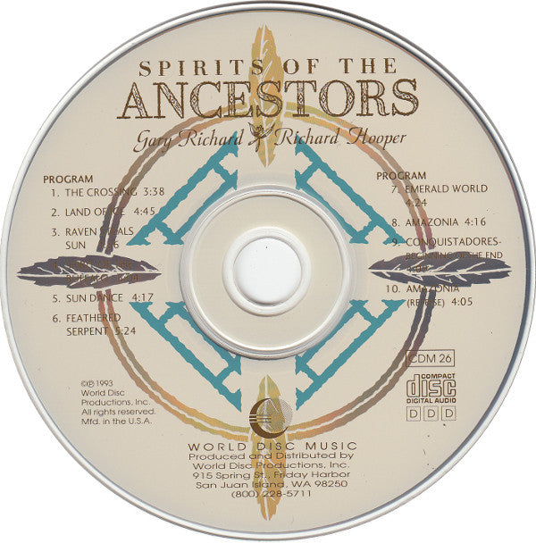 Gary Richard (2), Richard Hooper : Spirits Of The Ancestors (CD)