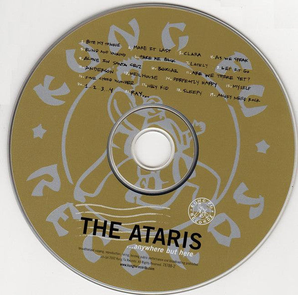 The Ataris : ...Anywhere But Here (CD, Album, Enh, RM)