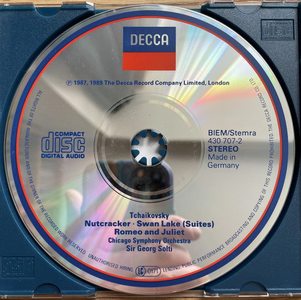 Pyotr Ilyich Tchaikovsky / Chicago Symphony Orchestra / Georg Solti : Ballet Suites (CD, Comp)