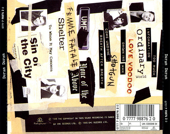 Duran Duran : Duran Duran (CD, Album)