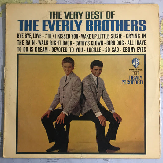 Everly Brothers : The Very Best Of The Everly Brothers (LP, Album, Mono)