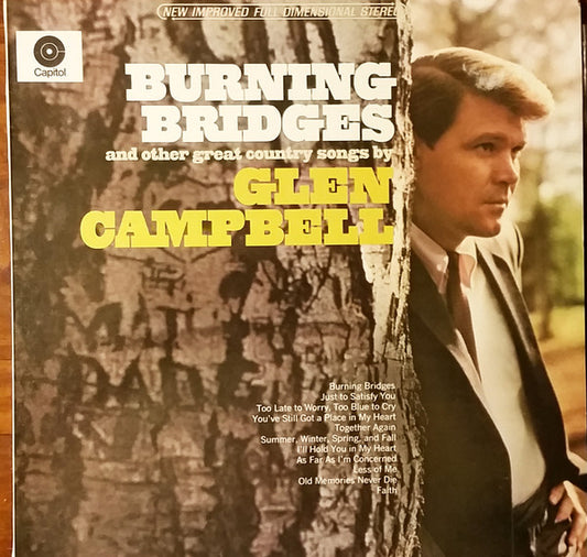 Glen Campbell : Burning Bridges (LP, Album, RE)