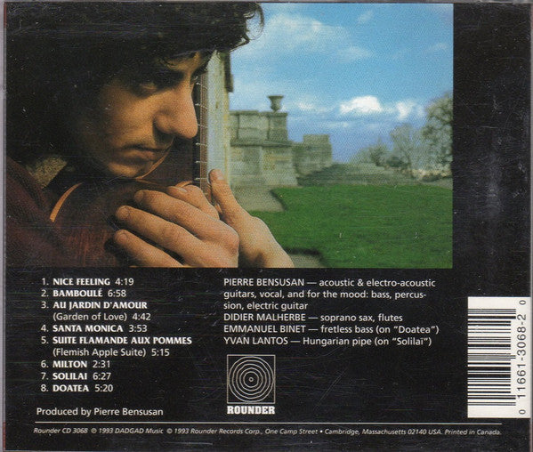 Pierre Bensusan : Solilai (CD, Album, RE)