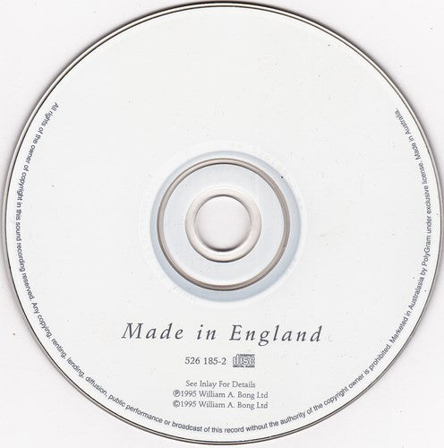 Elton John : Made In England (CD, Album)