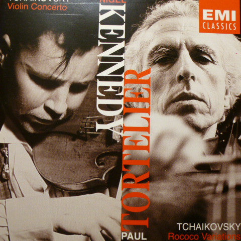 Peter Tchaikovsky* / Nigel Kennedy, Paul Tortelier : Violin Concerto And Rococo Variations (CD, Album)