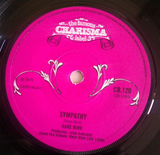 Rare Bird : Sympathy (7", Single, Sol)