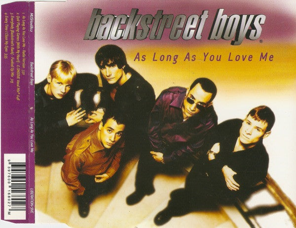 Backstreet Boys : As Long As You Love Me (CD, Single)