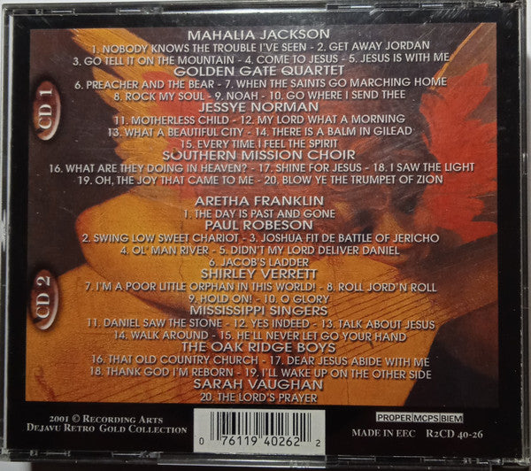 Various : Gospels & Spirituals (2xCD, Comp)