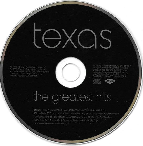 Texas : The Greatest Hits (CD, Album, Comp)
