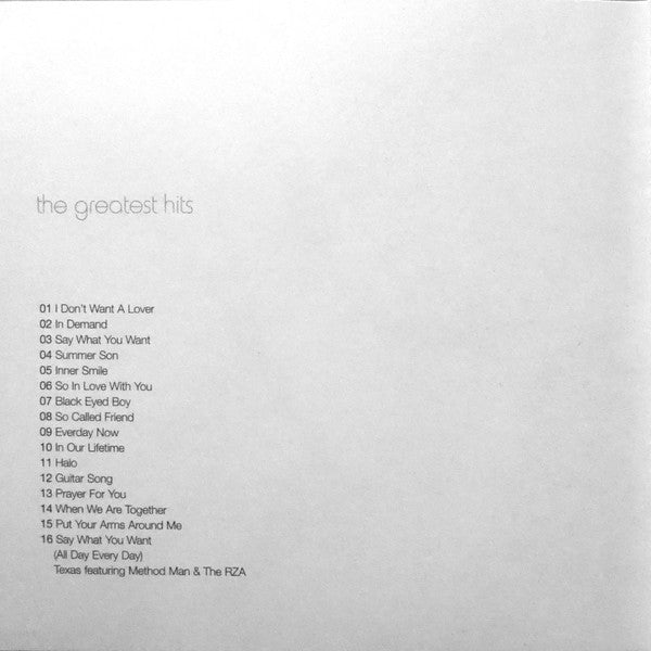 Texas : The Greatest Hits (CD, Album, Comp)