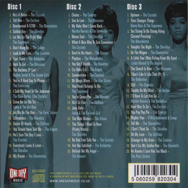 Various : He's A Rebel - The Girl Groups Of The 60's (3xCD, Comp)