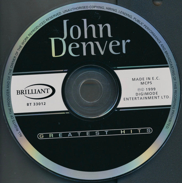 John Denver : Greatest Hits (CD, RE)