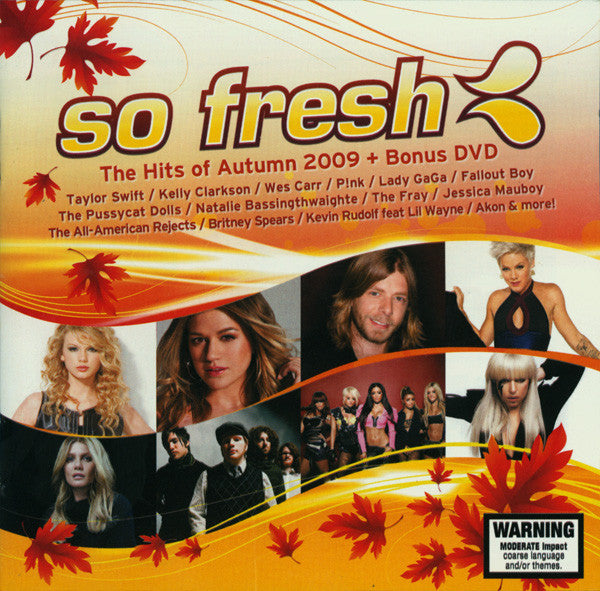 Various : So Fresh (The Hits Of Autumn 2009 + Bonus DVD) (CD, Comp + DVD-V, Comp, PAL)