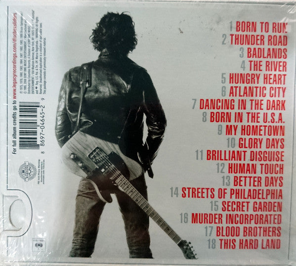 Bruce Springsteen : Greatest Hits (CD, Comp, RE, Dis)