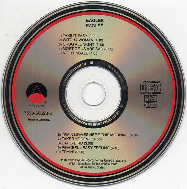 Eagles : Eagles (CD, Album, RE, RM)