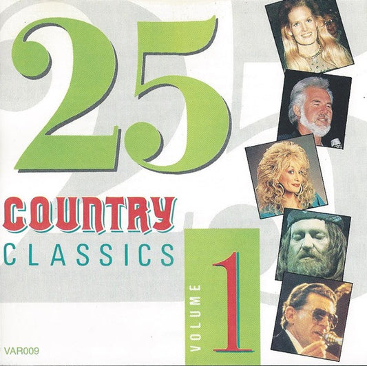 Various : 25 Country Classics Volume 1 (CD, Comp)