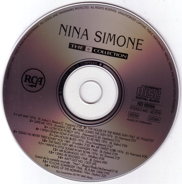 Nina Simone : The ★ Collection (CD, Comp, RE, RP)