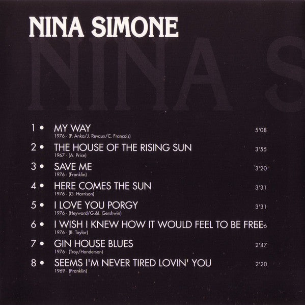Nina Simone : The ★ Collection (CD, Comp, RE, RP)