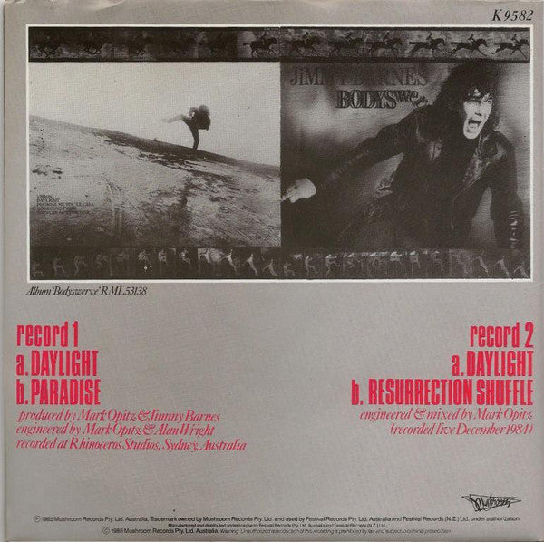 Jimmy Barnes : Daylight (2x7", Single, Pos)