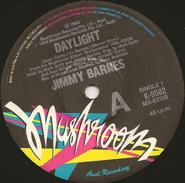 Jimmy Barnes : Daylight (2x7", Single, Pos)