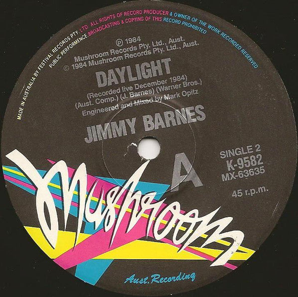 Jimmy Barnes : Daylight (2x7", Single, Pos)